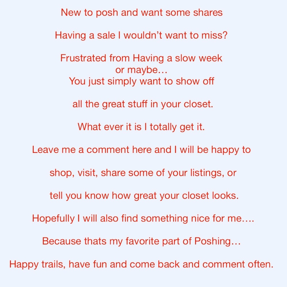 Posh Ambassador with over 100 5 ⭐️ reviews